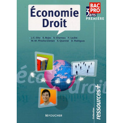 Economie Droit 1re Bac Pro Ressources+