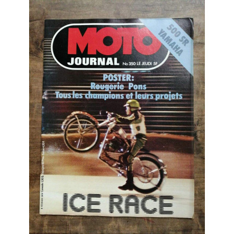 Moto Journal n 350 9 Février 1978