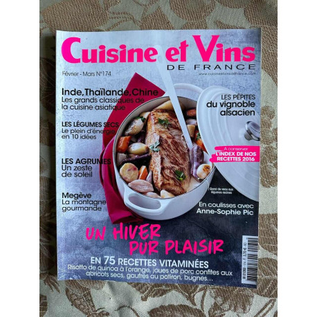 Cuisine et vins de France n°174