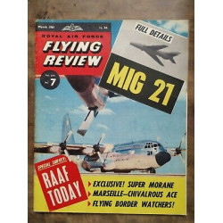 Royal Air Force Flying Review vol xvi Nº 7 March 1961