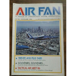 Air Fan Le Mensuel de L'aeronautique Militaire Nº 96 Novembre 1986