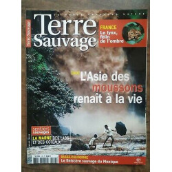 Terre Sauvage n176 Septembre 2002 inde L'Asie des moussons renaît...