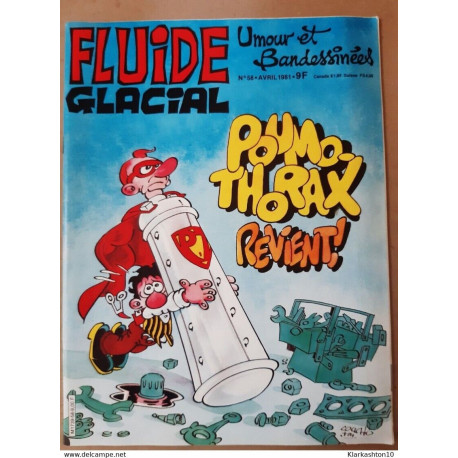 Fluide glacial n58 Avril 1981