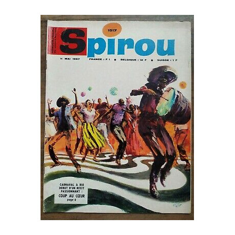 Spirou Nº 1517 11 Mai 1967