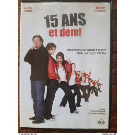 DVD - 15 Ans et demi - Film Avec Daniel Auteuil