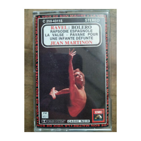 Ravel Bolero - Jean Martinon Cassette Audio-K7