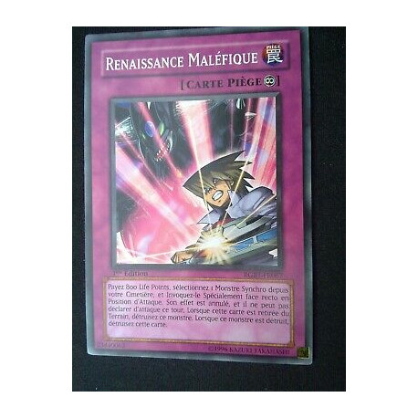 Renaissance Maléfique RGBT-FR067 Yu-Gi-Oh