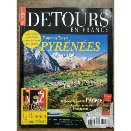 Détours en France n55 janvier février 2000 7 merveilles en Pyrénées