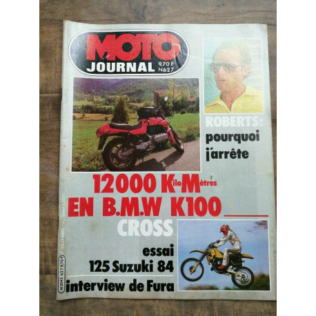 Moto Journal Nº 627 17 Novembre 1983