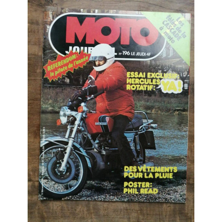 Moto Journal Nº 196 5 Décembre 1974