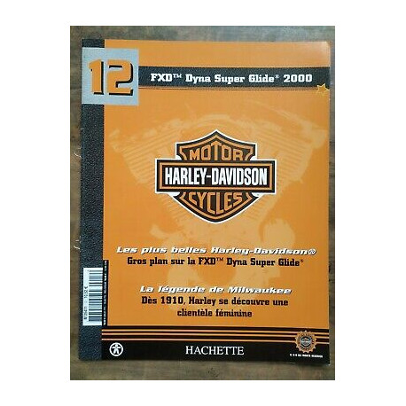 FXD Dyna Super Glide 2000 harley davidson Motorcycle Nº12 hachette...