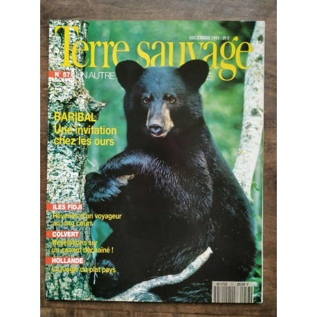 Terre sauvage n57 Décembre 1991 Baribal