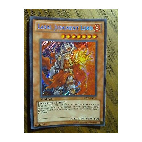 Laval Judgement Lord HA05-EN014 Yu-Gi-Oh