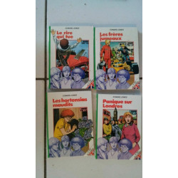 lot 4 Bibliothèque Verte Le trio de la famille Le rire qui tue