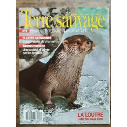 Terre Sauvage n9 juillet août 1987 La Loutre Lutin des eaux vives