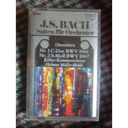 J.S. Bach Suiten für Orchester Cassette Audio-K7 Carrere 70812