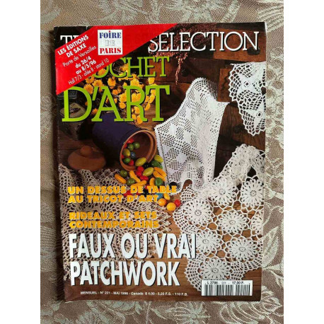 Tricot selection crochet d'art n°221