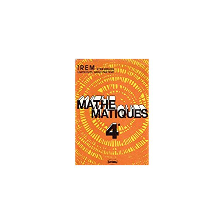 Mathematiques classe de 4e