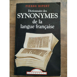 Pierre Ripert Dictionnaire des Synonymes de Langue francaices