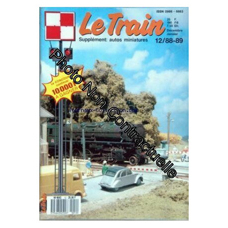 TRAIN (LE) du 01/12/1988 - ADIEU AUX TRANS EUROP-EXPRESS - VIVENT...