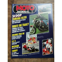 Moto Journal Nº 747 30 Avril 1986