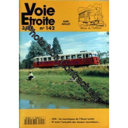 VOIE ETROITE [No 142] du 01/06/1994 - USA - LES TOURISTIQUES DE...