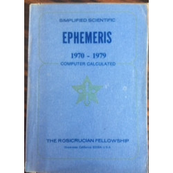 SIMPLIFIED SCIENTIFIC - EPHEMERIS - 1970-1979 COMPUTER CALCULATED