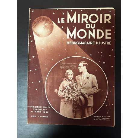 Le miroir du monde Hebdomadaire illustré n°107