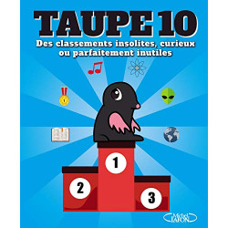 Taupe 10 des classements insolites curieux ou parfaitement inutiles