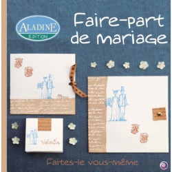 Aladine - Livre faire-part de MARIAGE