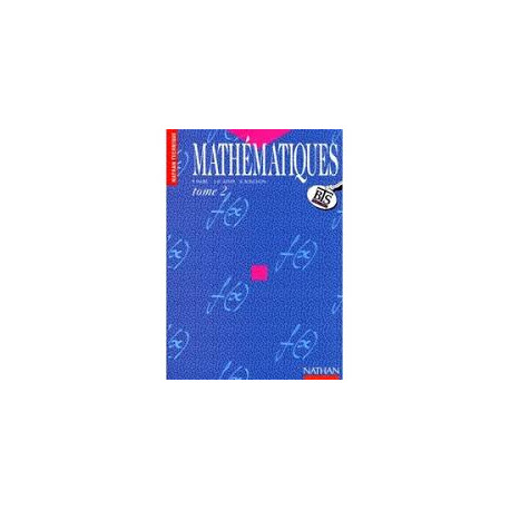 MATHEMATIQUES BTS INDUSTRIEL. Tome 2 Géométrie Algèbre linéaire...