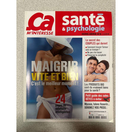 Ça m'intéresse n° santé et psychologie hors-série n°5