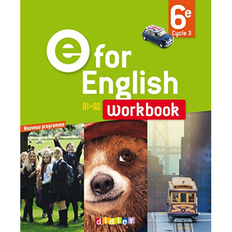 E for English 6e - Workbook - version papier