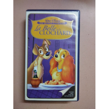 La Belle et le Clochard" [VHS] - Version Française