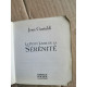 Le petit livre de la serénite