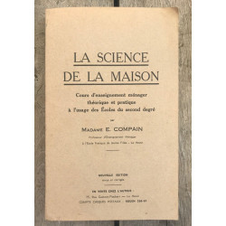 Madame e compain La Science de La Maison l'union 1940