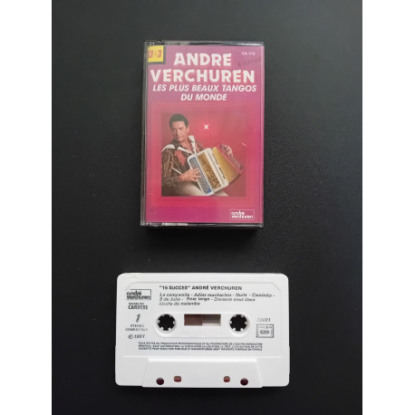 K7 Audio : Andre Verchuren - Les Plus Beaux Tangos du Monde