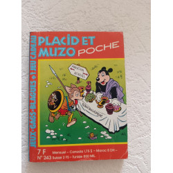 Placid et Muzo poche - N°243 1989