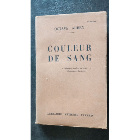 Couleur de sang