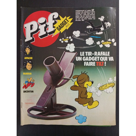 Revue Pif Gadget (Sans le gadget) N° 453