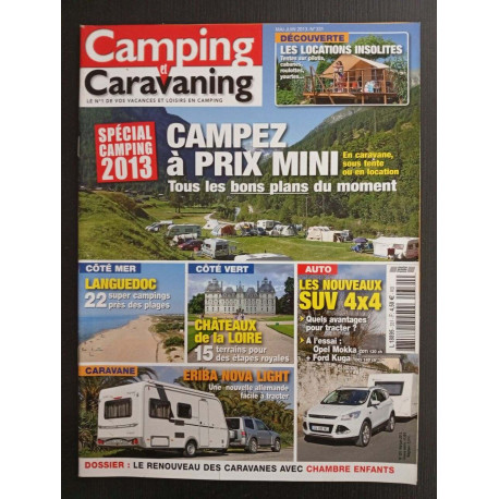 Revue Camping et Caravaning N° 331