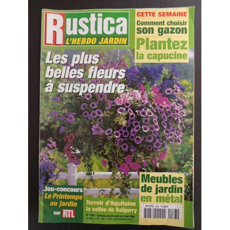 Revue Rustica Hebdo N° 1583