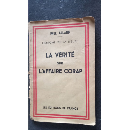 La vérité sur l'affaire corap