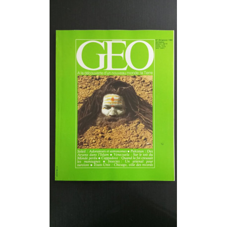 Revue Géo Magazine N° 35