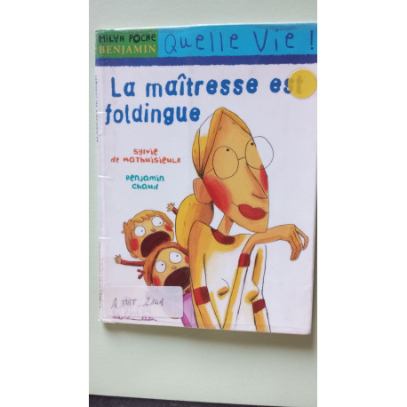 La maîtresse est foldingue