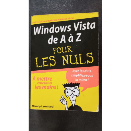 Windows Vista de A à Z