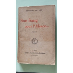 Son sang pour l'Alsace