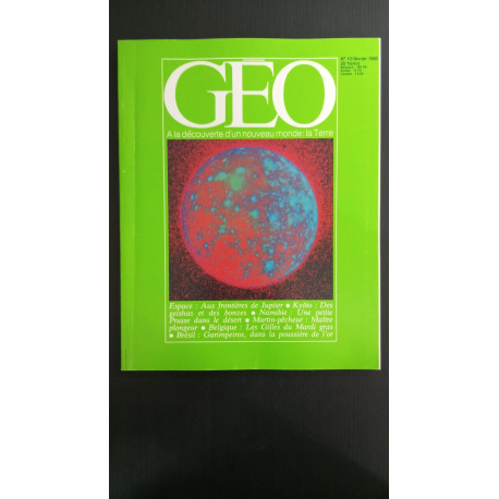 Revue Géo Magazine N° 12