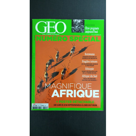 Revue Géo Magazine N° 451