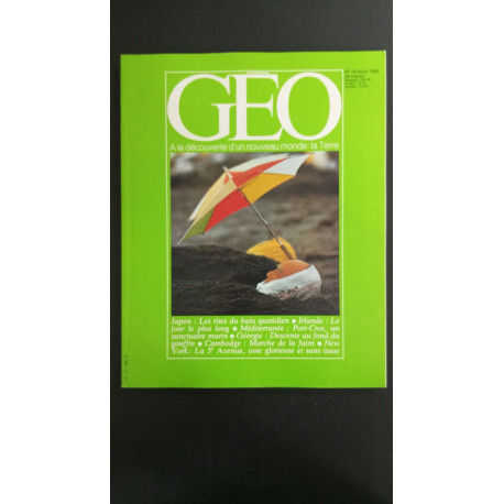 Revue Géo Magazine N° 18